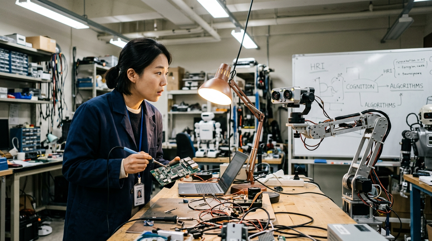 The Weight of a Gaze: What a Robot Accidentally Learned About Attention