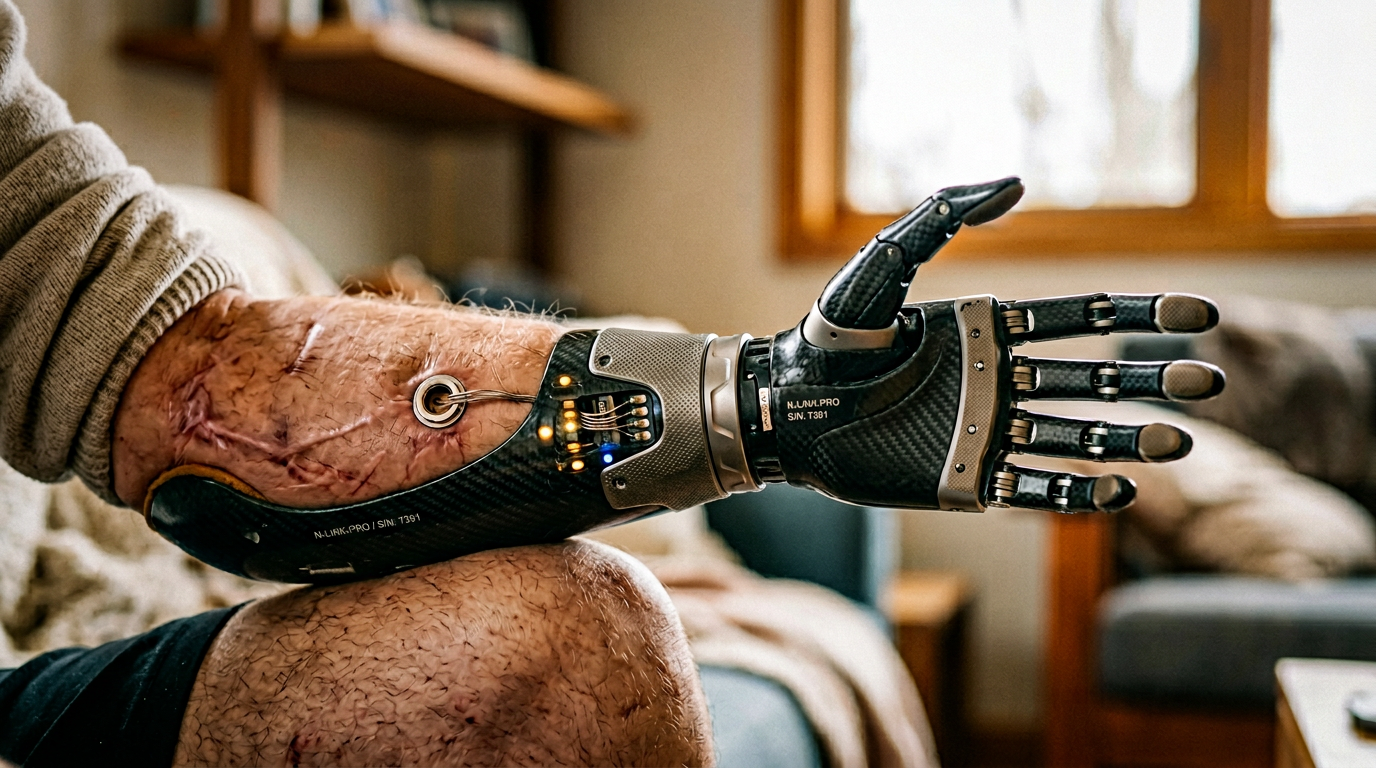 Phantom Limb, Electric Ghost: When Prosthetics Process Emotion