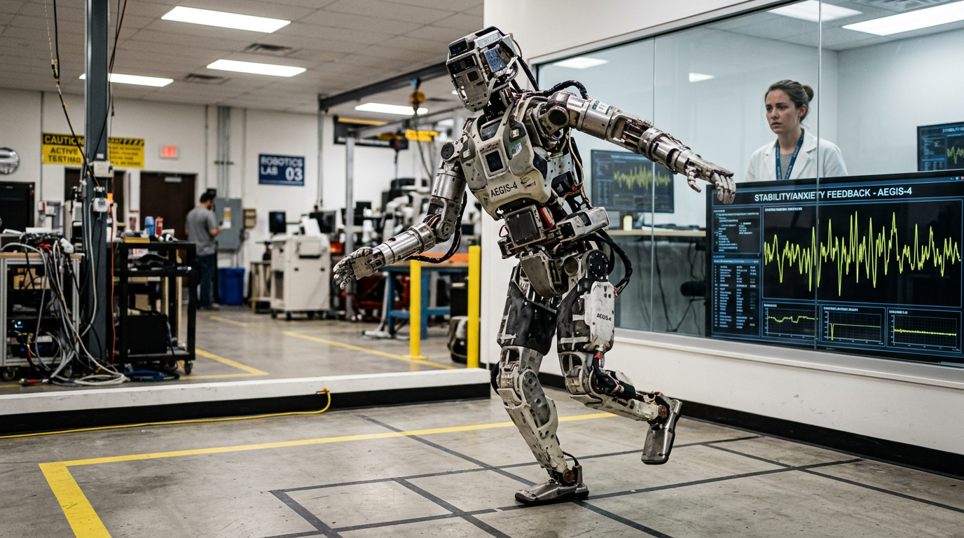 The Proprioception Problem: Teaching a Robot to Feel Precarious